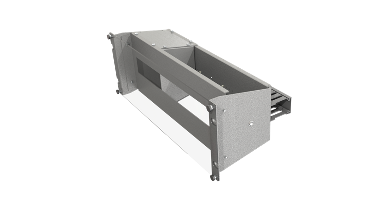 MCB Subrack, MCB Rack with segregation panel, 19 Inch, 4RU