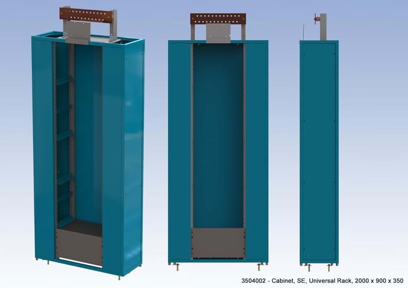 Universal Racking Sizes SE Universal Rack Cabinet, SE, Universal Rack, 2000 x 900 x 350