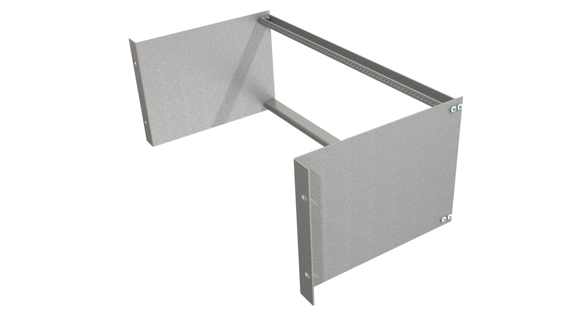 Subrack, ABB Apparatus Frame and Apparatus Bars, 19 Inch, 4RU